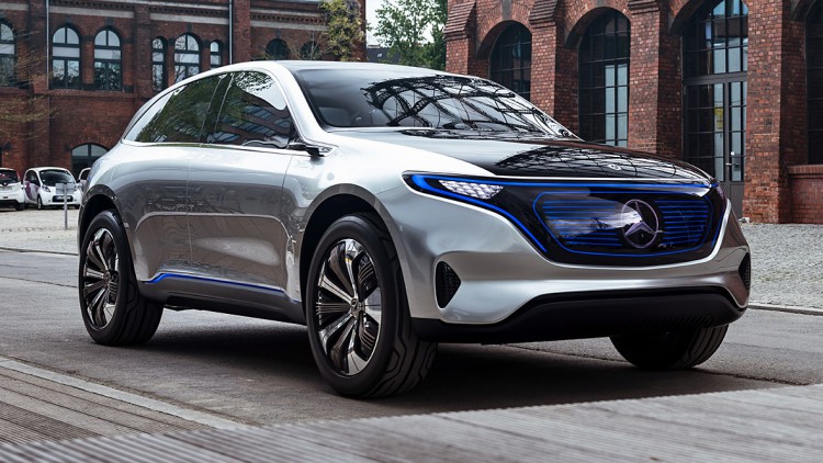Neue Elektromarke: Mercedes Concept EQ auf Jungfernfahrt
