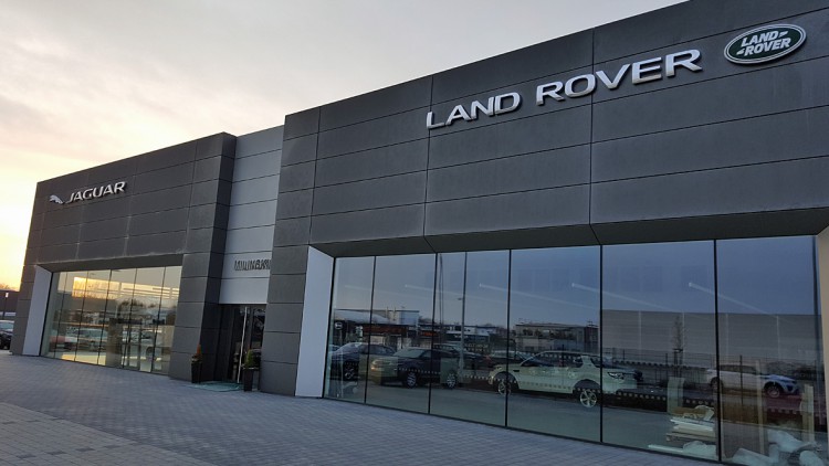 Milinski: Neues Autohaus für Jaguar und Land Rover