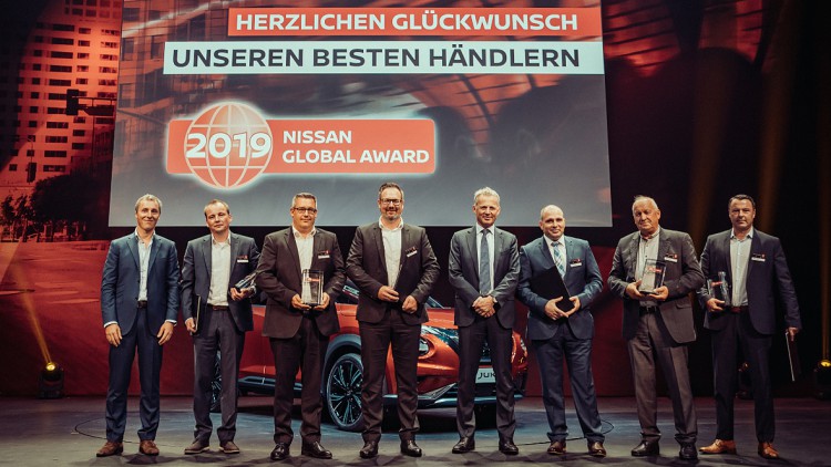Nissan Global Award 2019: Deutsche Vertragshändler erfolgreich