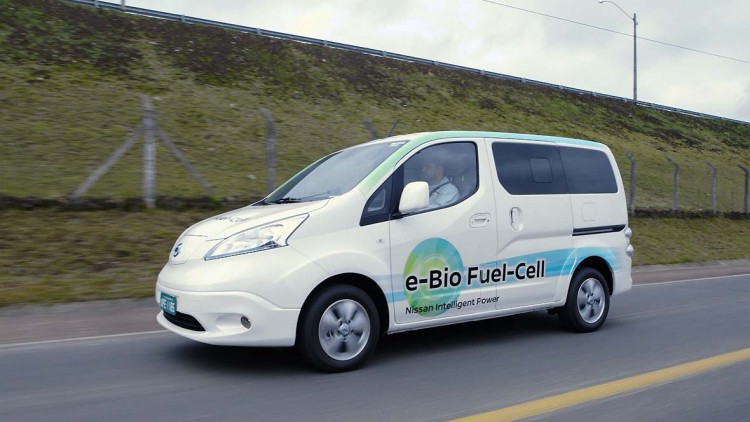 Nissan e-Bio Fuel-Cell Concept: Elektriker und Alkoholiker
