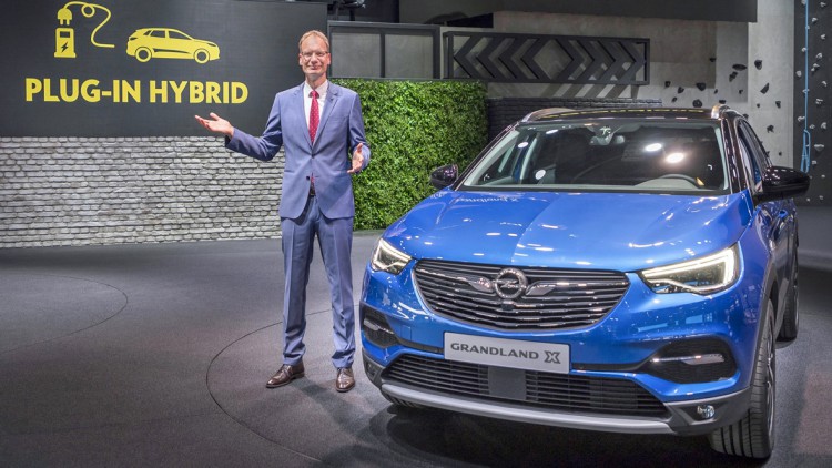 Opel Grandland X: Erster Plug-in-Hybrid aus Rüsselsheim