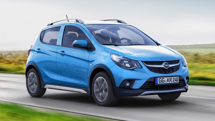 Lifestyle-Version: Opel Karl kommt als "Rocks"