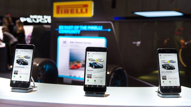 Pirelli Connesso: Reifen an Smartphone