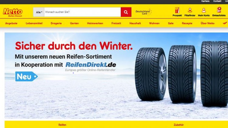 Reifenkauf: ReifenDirekt und Netto Marken-Discount kooperieren