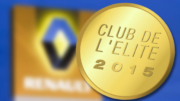 "Club de l'Elite 2015": Renault zeichnet Top-Händler aus