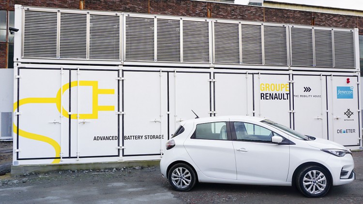 Renault-Projekt "Advanced Battery Storage": Erster Riesenakku in Deutschland