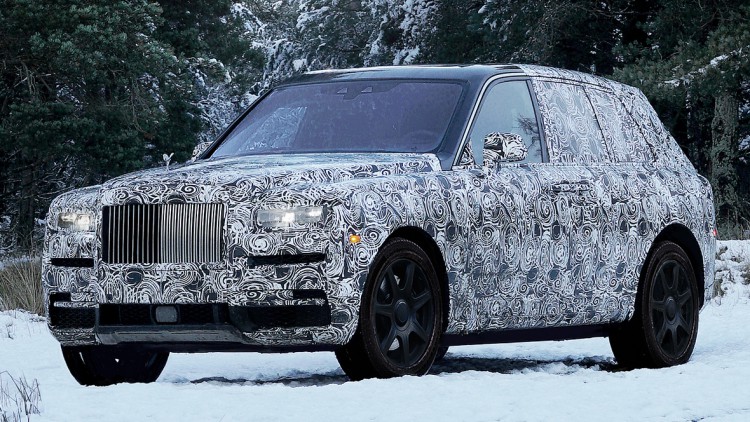 Rolls-Royce Cullinan: Erstes SUV bald am Start
