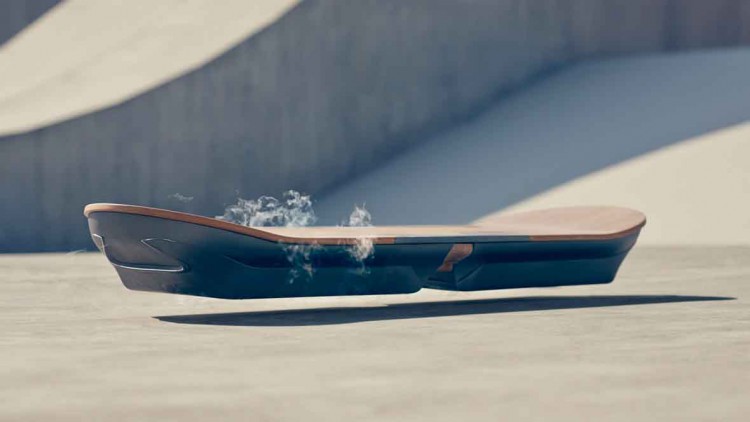 Magnet-Schwebetechnik: Skateboard ohne Räder