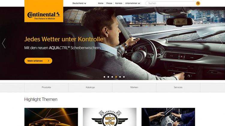 Kfz-Ersatzteilgeschäft: Continental launcht Webportal