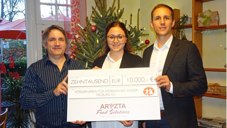 Convenience-Anbieter: Aryzta spendet 10.000 Euro für krebskranke Kinder