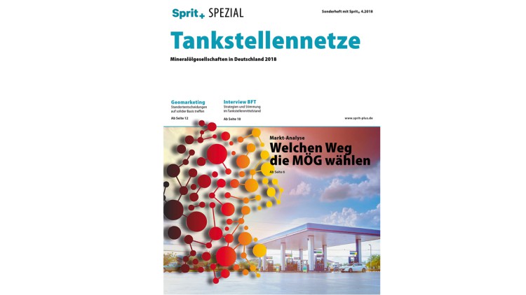 Sprit+ Spezial: Tankstellennetze 2018