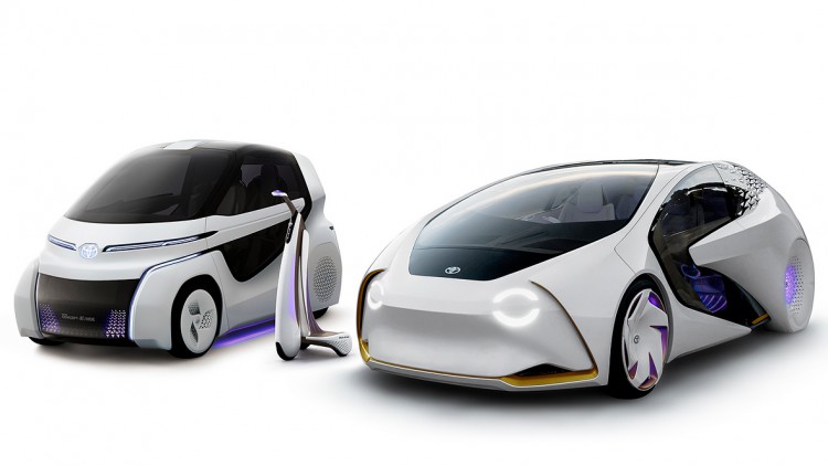 Toyota Concept-i: Elektrisches Trio für die City