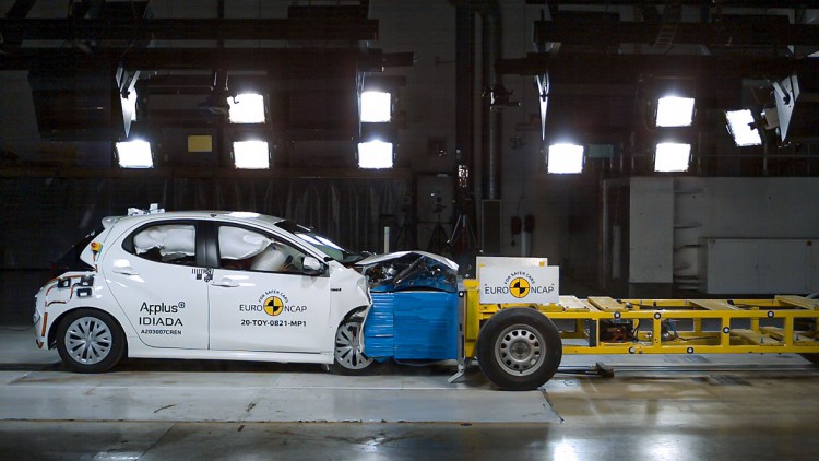 EuroNCAP: Fünf Sterne für neuen Toyota Yaris