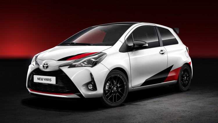 Toyota Yaris: Sportmodell zum Rallyestart
