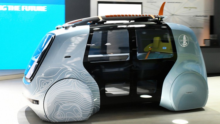 Volkswagen auf der Cebit: Roboterwagen-Studie für Aktivsportler