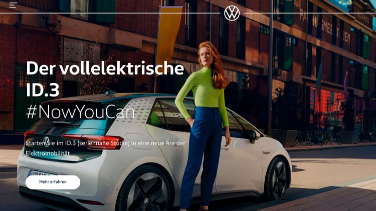 Neue VW-Website: Übersichtlicher, intuitiver, persönlicher