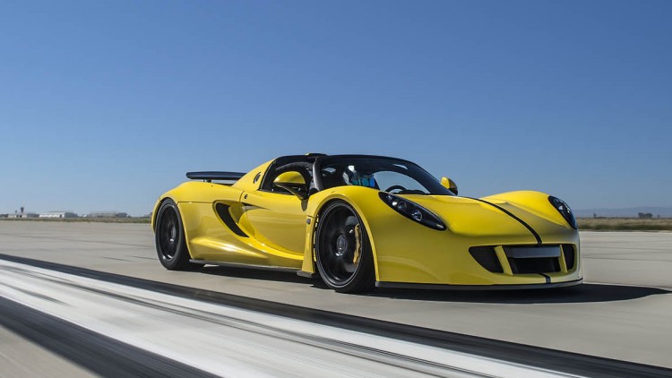 Schnellstes Cabrio der Welt: Offen mit 427 km/h