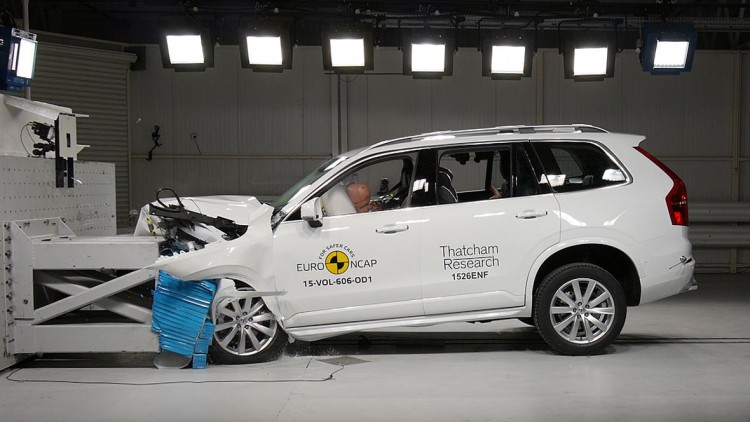 EuroNCAP-Crashtest: Sieben Mal fünf Sterne