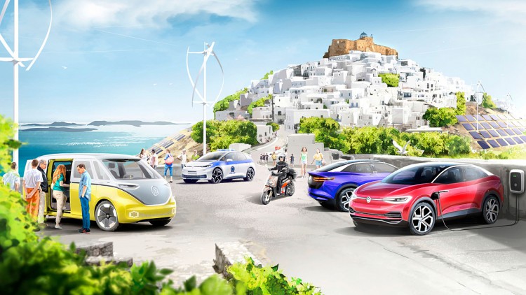 Öko-Vorzeigeprojekt auf Insel Astypalea: Griechische Regierung und VW kooperieren