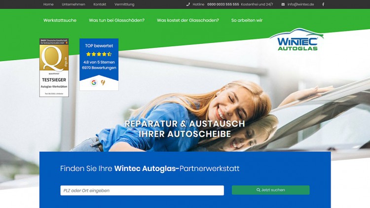 Umfirmierung: Aus Wintec AG wird Wintec Autoglas GmbH
