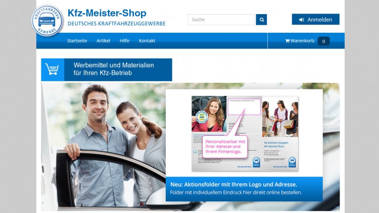 Internet: Kfz-Gewerbe startet neuen Meister-Shop