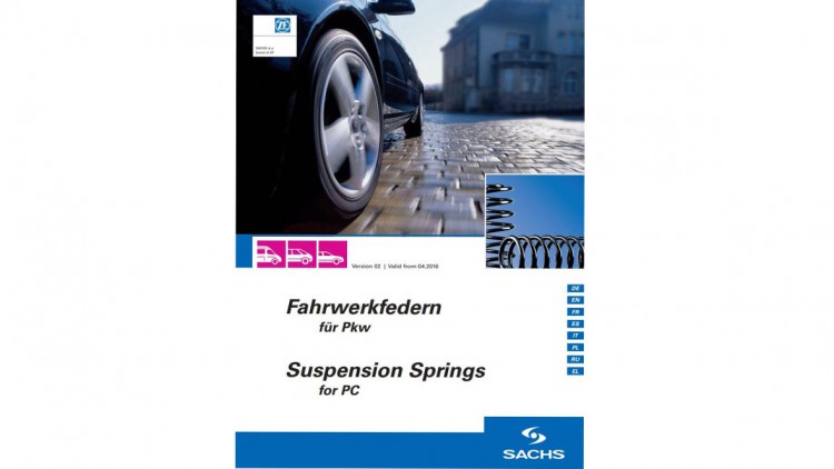 ZF Services: Neuer Fahrwerkfeder-Katalog für Pkw