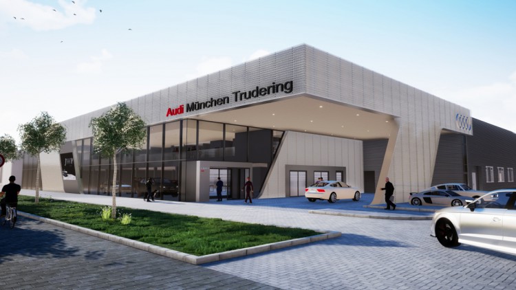 Neubau: Audi Trudering soll Ende 2020 eröffnen