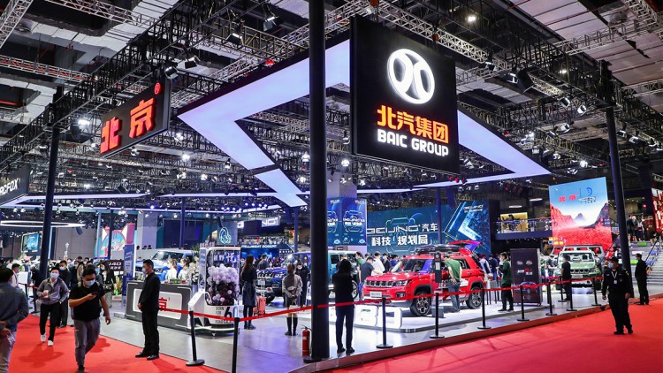 Automesse in Shanghai: Deutsche Hersteller mit E-Mobilität auf der Überholspur