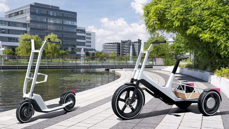 Elektro-Dreirad und E-Tretroller von BMW: Neue Konzepte für die Stadt