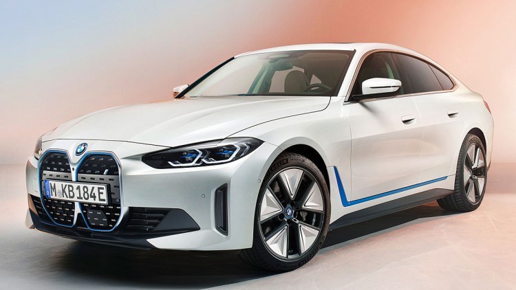 BMW i4: Elektro-Limousine mit mehr als 500 PS