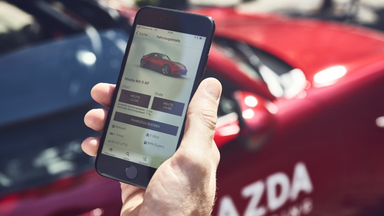 Premiere: Mazda startet deutschlandweites Carsharing