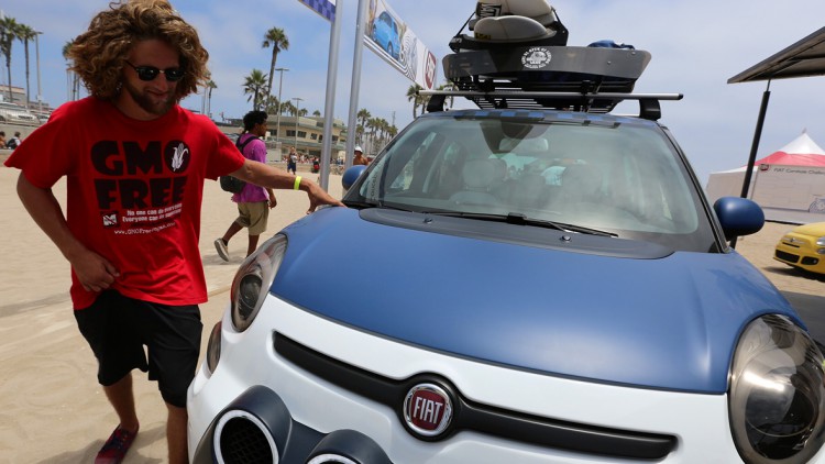 Fiat: Der 500L im Surfer-Look