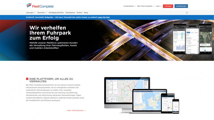 Flottensoftware-Anbieter: Fleet Complete startet Direktvertrieb in Deutschland