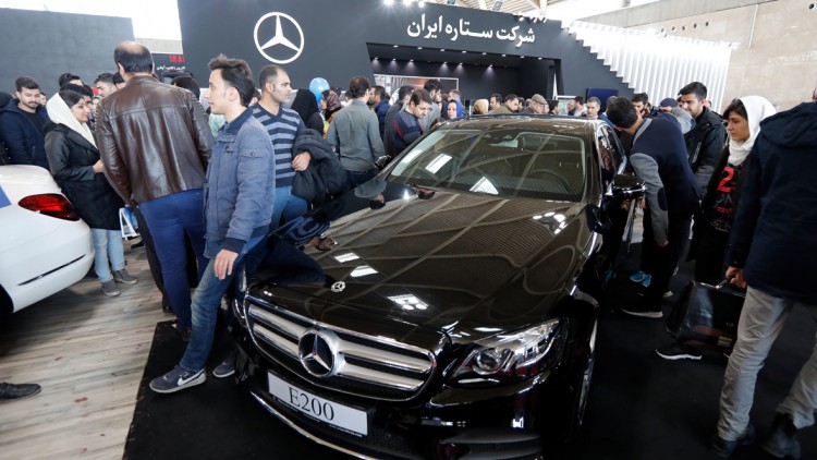 Daimler: Iran-Aktivitäten vorerst auf Eis