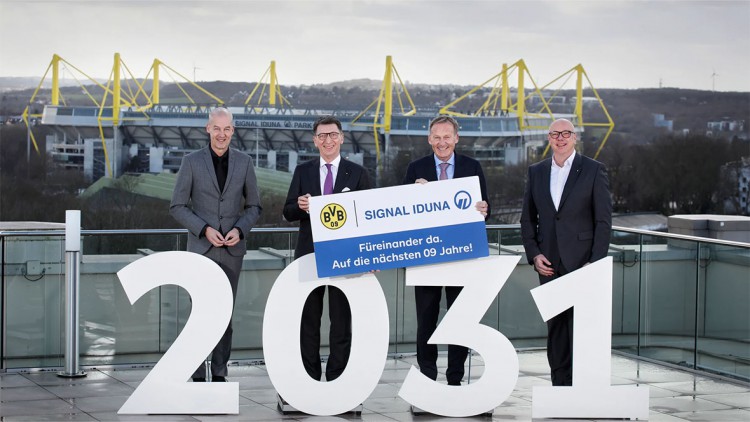 Über 50 Jahre hinaus: SIGNAL IDUNA und BVB gehen bis 2031 in die Verlängerung