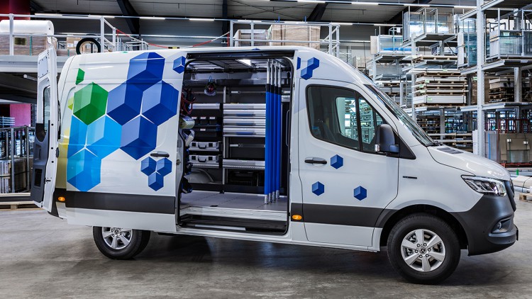 Mercedes eSprinter: Elektro-Transporter in Neuauflage