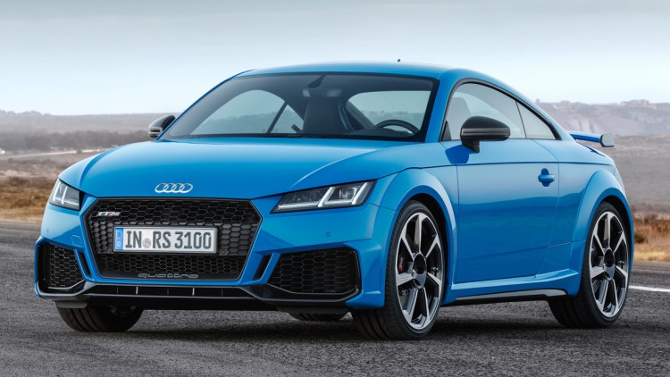 Audi liftet TT RS: Topmotorisierung fürs Finale