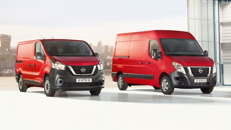 Nissan NV300 und NV400: Neue Antriebsoptionen und mehr Sicherheit