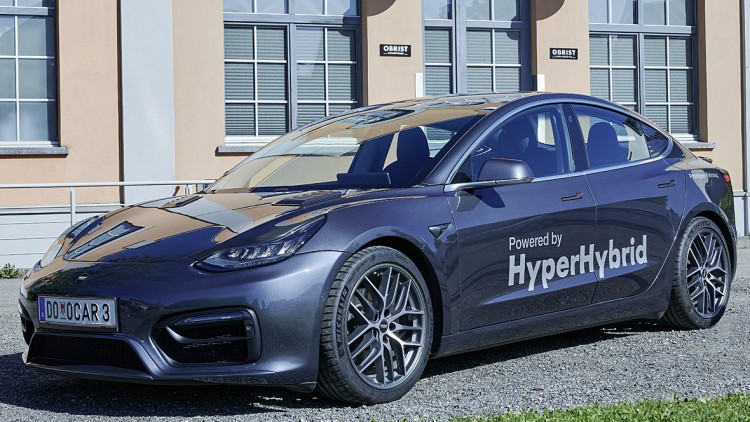 Obrist Hyper Hybrid: Der Tesla mit Verbrenner