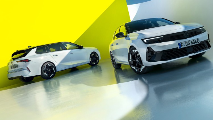Opel Astra GSe: Elektrische Topmodelle vereint