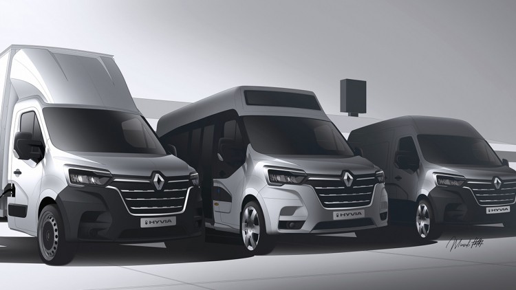 Renault: Drei Varianten mit Wasserstoff-Technik