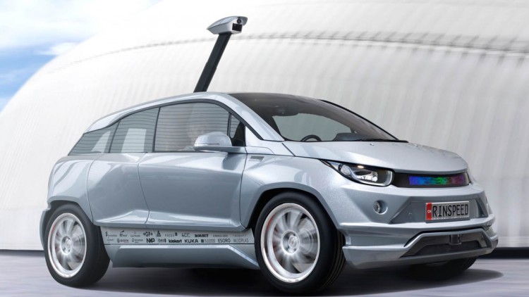 Autosalon Genf: Rinspeed zeigt autonomes E-Auto Budii