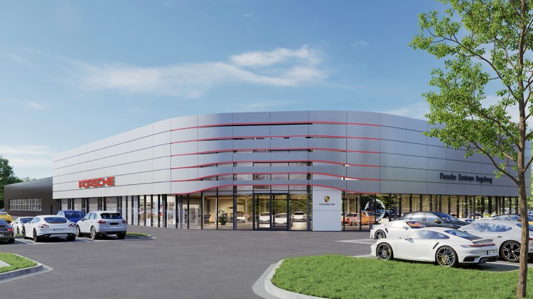 Spatenstich erfolgt: Seitz Gruppe baut neues Porsche-Zentrum