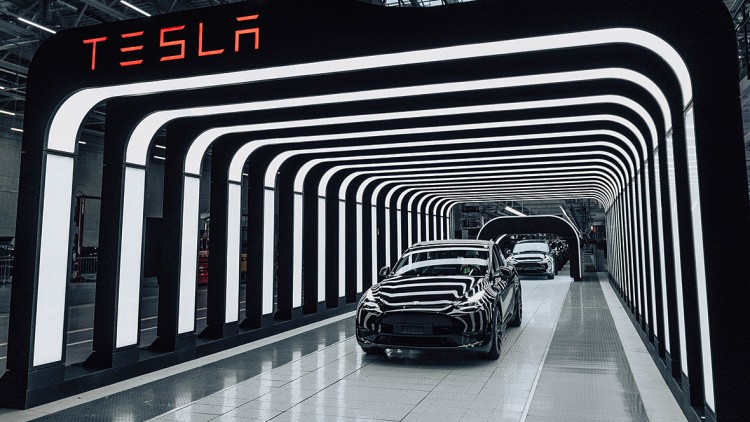 Tesla-Produktion Grünheide