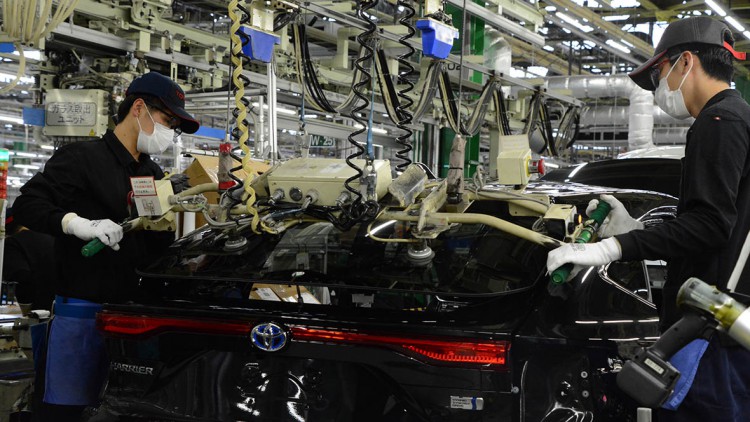 Wegen Chipmangel: Toyota muss Produktionsprognose senken