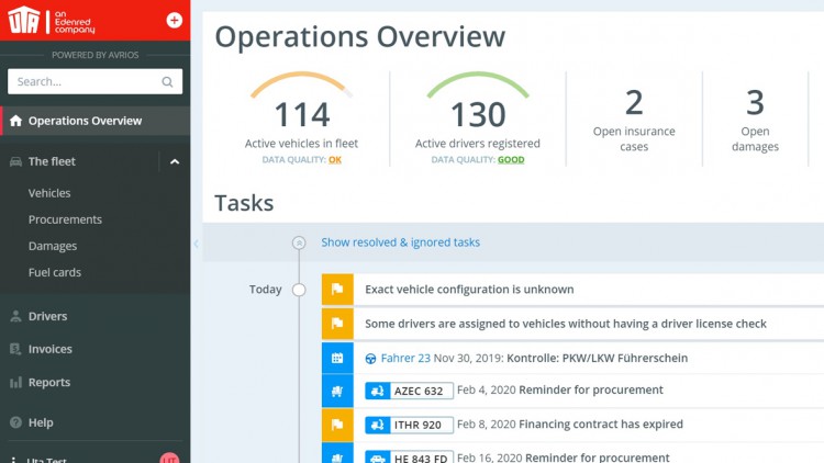 Fuhrparkmanagement: Start für UTA Fleet Manager