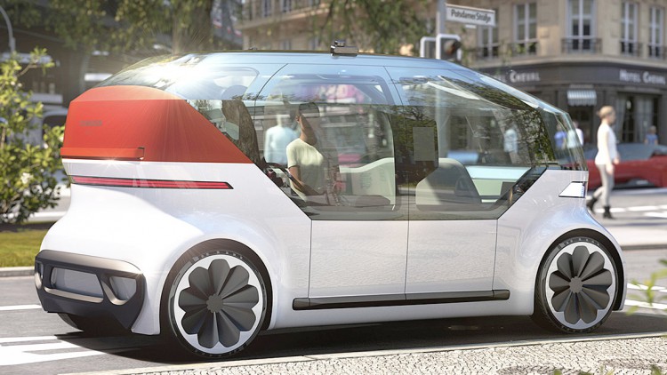 VW OnePod Concept: Selbstfahrender Volksstromer