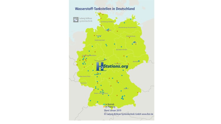 Alternative Antriebe: Deutschland 2018 erneut mit dem höchsten Zubau an Wasserstofftankstellen weltweit