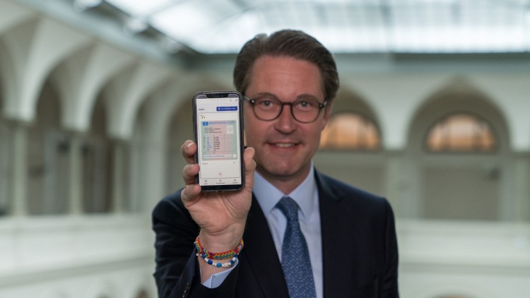 Andreas Scheuer, Digitaler Führerschein