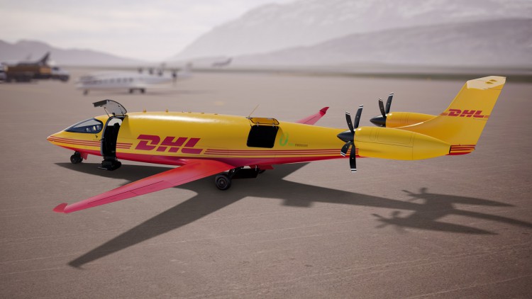DHL will Elektroflugzeuge einsetzen